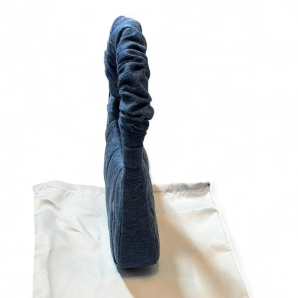 JW PEI Gabbi Ruched‎ Denim Hobo Bag